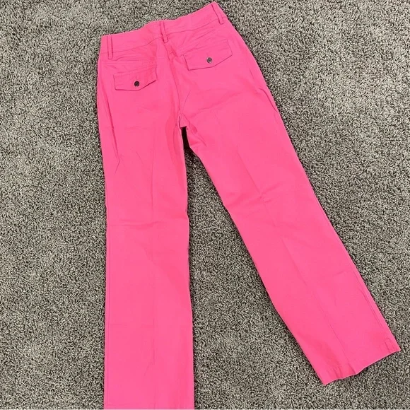 5/$25 Tommy Hilfiger hot pink trouser pants, size 2 - Picture 3 of 11
